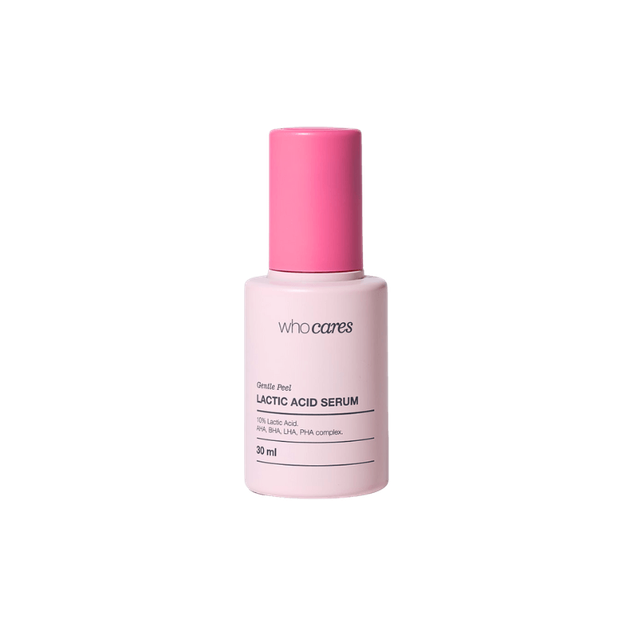 Незмивна сироватка-пілінг із молочною кислотою whocares Gentle Peel Lactic Acid Serum, 30 мл - зображення 2