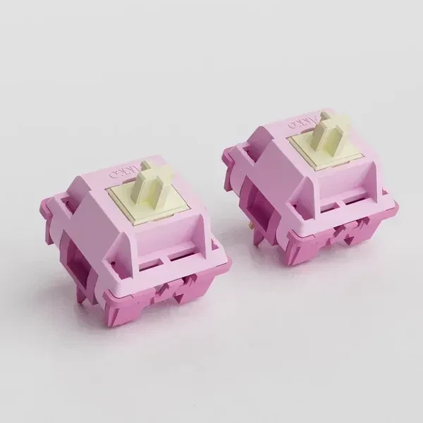 Набор механических переключателей Akko V3 Creamy Purple Pro 45 шт набор из 45 шт. кромовых тактильных свечей для механических клав - изображение 3