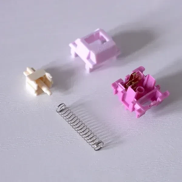 Набор механических переключателей Akko V3 Creamy Purple Pro 45 шт набор из 45 шт. кромовых тактильных свечей для механических клав - изображение 8