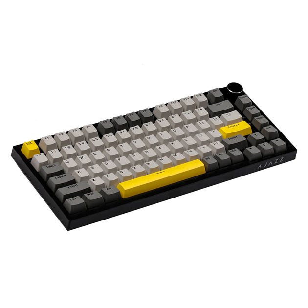 Механическая клавиатура Ajazz AK820 Grey, Epomaker Moon Switch, размера 75%, RGB подсветки, PBT кейкапы - изображение 7