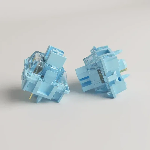 Набор механических переключателей Akko V3 Creamy Blue Pro набор из 45 шт кроемовых тактильных свечей для механических клавиатур - Фото 7 Набор механических переключателей Akko V3 Creamy Blue Pro набор из 45 шт кроемовых тактильных свечей для механических клавиатур - изображение 7