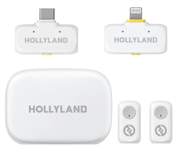 Микрофонная система Hollyland Lark A1 Combo White - изображение 3