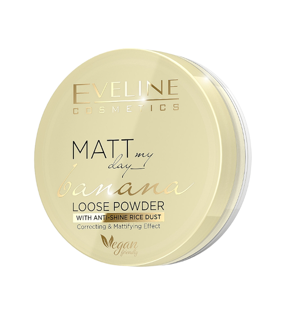 Пудра Транспорентна фіксуюча пудра EVELINE FULL HD LOOSE POWDER BANAN 6 гр. 0691 - Фото 1 Пудра Транспорентна фіксуюча пудра EVELINE FULL HD LOOSE POWDER BANAN 6 гр. 0691 - изображение 1