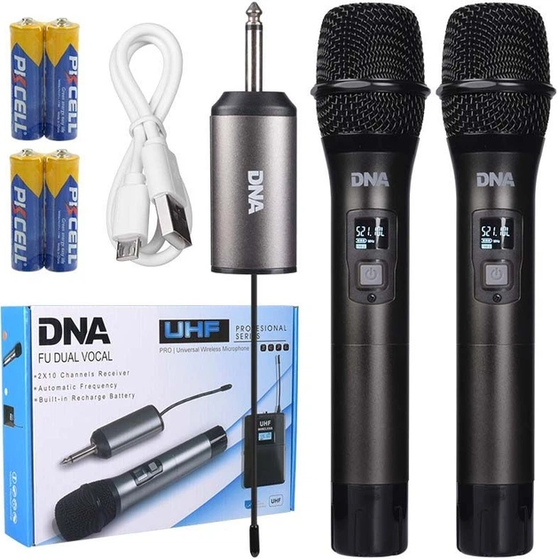 Zestaw mikrofonów DNA wokalnych FU DUAL VOCAL (5907780140153) - obraz 2