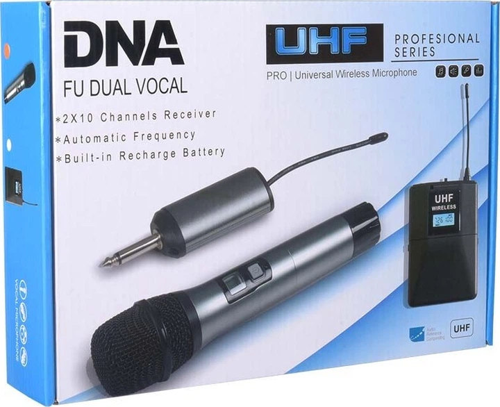 Zestaw mikrofonów DNA wokalnych FU DUAL VOCAL (5907780140153) - obraz 6