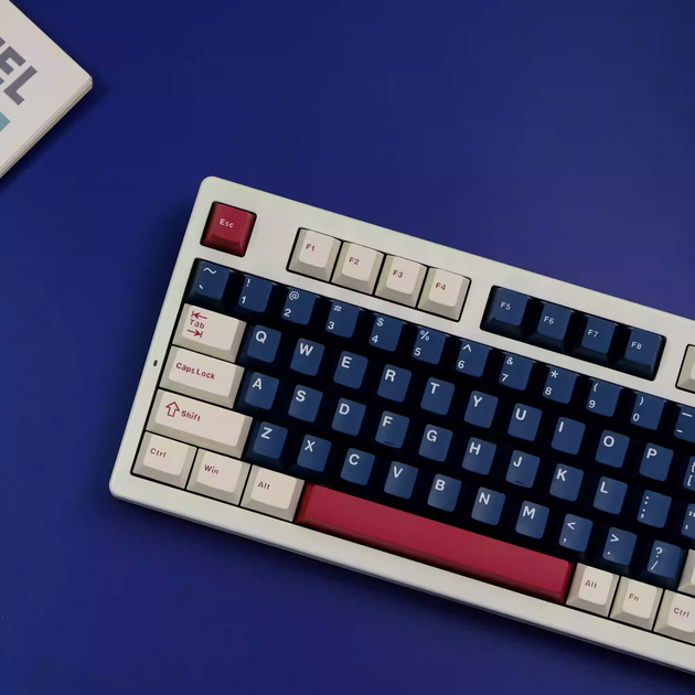 Кейкапи для механічних магнітних клавіатур MECH ATTACK Reverse Cherry PBT Doubleshot Cherry профіль 126 клавіш - зображення 3