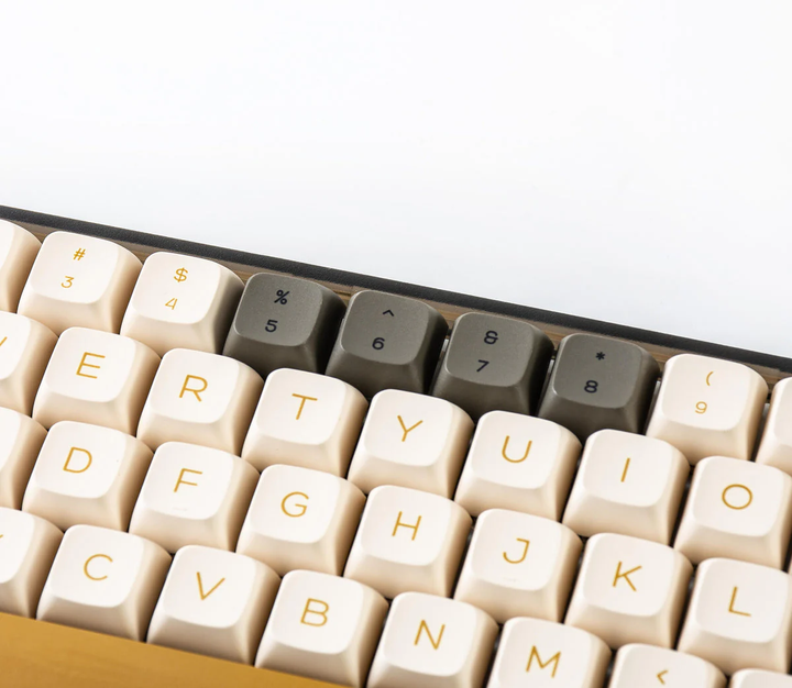 Кастомні кейкапи для механічних магнітних клавіатур Shimmer XDA профіль з гравіюванням латиниці ENG ONLY PBT Dye-Sub +Подарунок - зображення 2