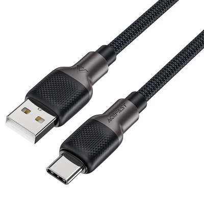 Кабель USB 2.0 AM-Type-C M, 1,2 м, 60W silicone braid C10-04 Acefast - Фото 3 Кабель USB 2.0 AM-Type-C M, 1,2 м, 60W silicone braid C10-04 Acefast - изображение 3