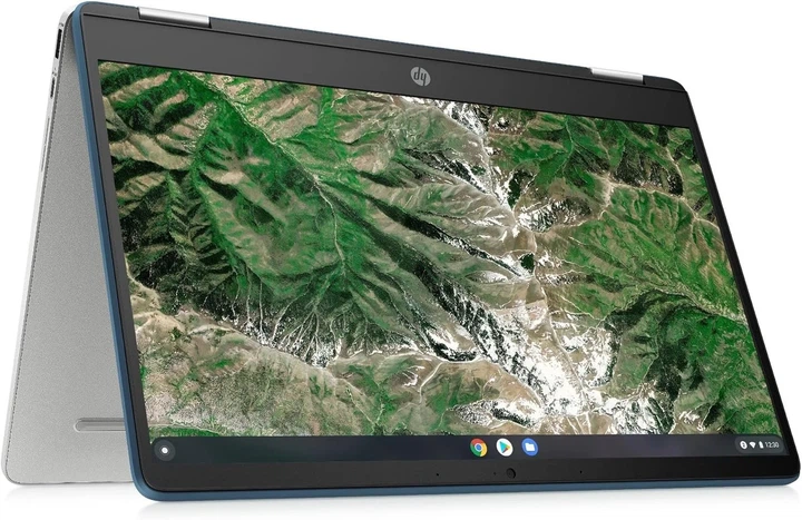 Сенсорный ноутбук 14" HP Chromebook x360 14a (14a-ca0001sl) Intel Celeron N4120 RAM 4GB eMMC 64GB 10ч батарея ChromeOS (UKR) - Уценка - Фото 1 Сенсорный ноутбук 14" HP Chromebook x360 14a (14a-ca0001sl) Intel Celeron N4120 RAM 4GB eMMC 64GB 10ч батарея ChromeOS (UKR) - Уценка - изображение 1