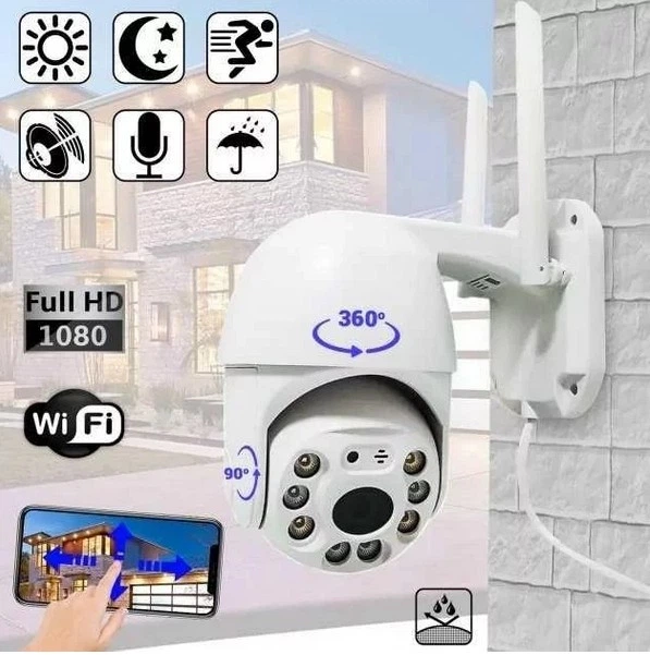 Wi-Fi IP-камера YI Lot HD 720p з нічним баченням, P2P, детектором руху, двостороннім аудіо та записом на MicroSD - изображение 4