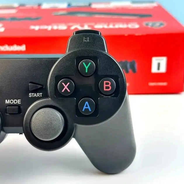 Ігрова приставка Game Box TV Stick 5G 9402 10000 ігор, HDMI ретро консоль з бездротовими джойстиками, Android 12 game stick для телевізора - Фото 4 Ігрова приставка Game Box TV Stick 5G 9402 10000 ігор, HDMI ретро консоль з бездротовими джойстиками, Android 12 game stick для телевізора - изображение 4