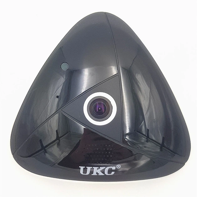 IP-камера CAD UKC 3630 VR 3MP з панорамним оглядом 360°, Wi-Fi, нічне бачення, датчик руху, двосторонній аудіозв'язок - Фото 1 IP-камера CAD UKC 3630 VR 3MP з панорамним оглядом 360°, Wi-Fi, нічне бачення, датчик руху, двосторонній аудіозв'язок - изображение 1