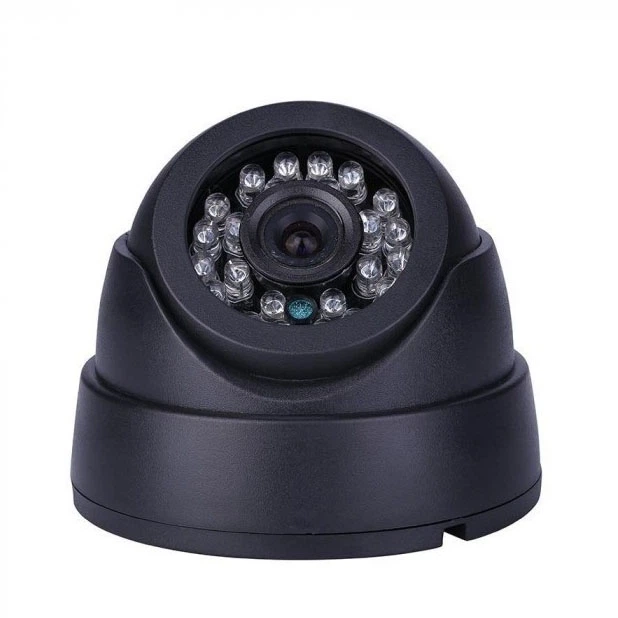 Камера відеоспостереження купольна IP 349 1.3 MP – внутрішня камера з ІЧ-підсвіткою 15 м та підключенням RJ45 - изображение 2