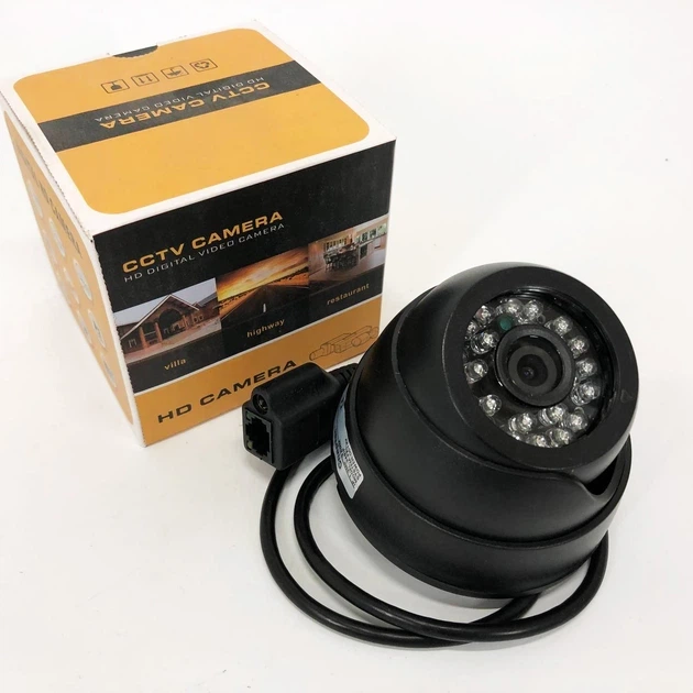 Камера відеоспостереження купольна IP 349 1.3 MP – внутрішня камера з ІЧ-підсвіткою 15 м та підключенням RJ45 - изображение 6