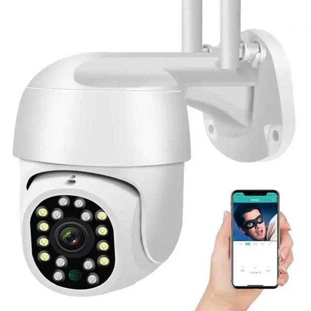 WiFi IP камера відеоспостереження HX A 1536C 5 Мп з нічним баченням, датчиком руху, двостороннім аудіо та WiFi, IP66 - Фото 5 WiFi IP камера відеоспостереження HX A 1536C 5 Мп з нічним баченням, датчиком руху, двостороннім аудіо та WiFi, IP66 - изображение 5