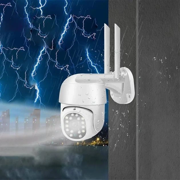WiFi IP камера відеоспостереження HX A 1536C 5 Мп з нічним баченням, датчиком руху, двостороннім аудіо та WiFi, IP66 - Фото 10 WiFi IP камера відеоспостереження HX A 1536C 5 Мп з нічним баченням, датчиком руху, двостороннім аудіо та WiFi, IP66 - изображение 10