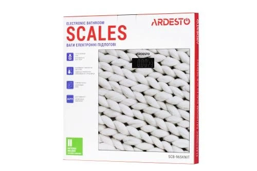 Весы напольные Ardesto SCB-965KNIT - изображение 6