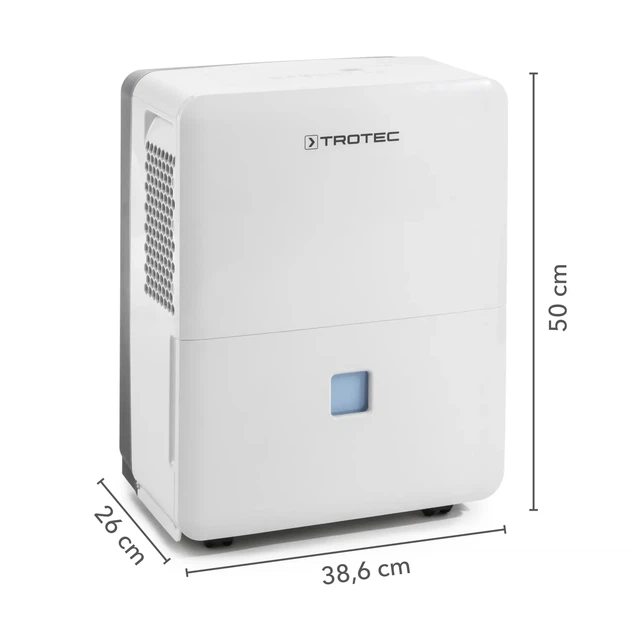 Осушитель воздуха Trotec TTK 96 E до 90 м², 30 литров - изображение 9