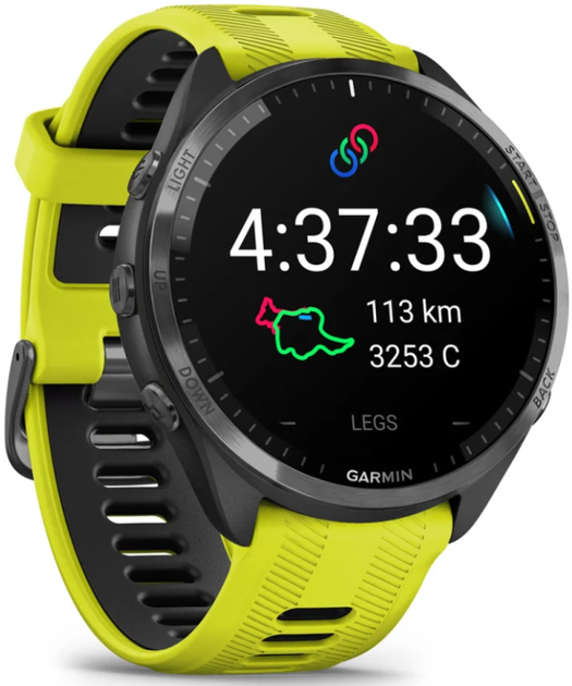 Смарт-часы Garmin Forerunner 965, Yellow (010-02809-12) - изображение 3