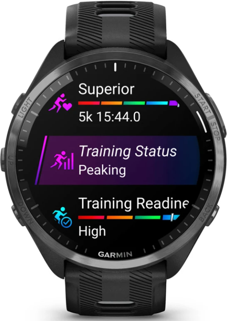 Смарт-часы Garmin Forerunner 965, Black (010-02809-10) - изображение 2