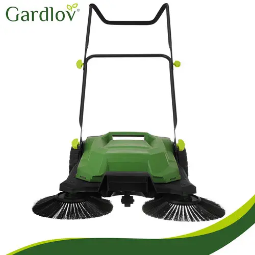 Ручная подметальная машина для брусчатки и листьев GARDLOV 27465 Nexo 68см, 3 щетки - изображение 8