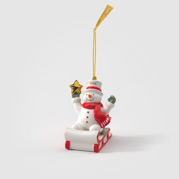 Різдвяна прикраса Сніговик Villeroy & Boch 7.6 x 6.8 x 8.7 см 1486754351 (4003686449497) - зображення 2