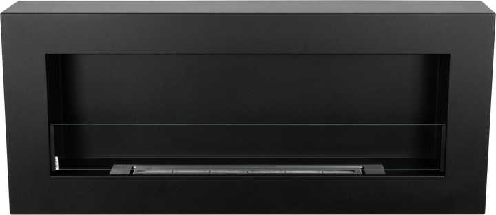 Біокамін BIOkominkiGMT 900х400 BOX чорний матовий (зі склом) - Фото 5 Біокамін BIOkominkiGMT 900х400 BOX чорний матовий (зі склом) - изображение 5