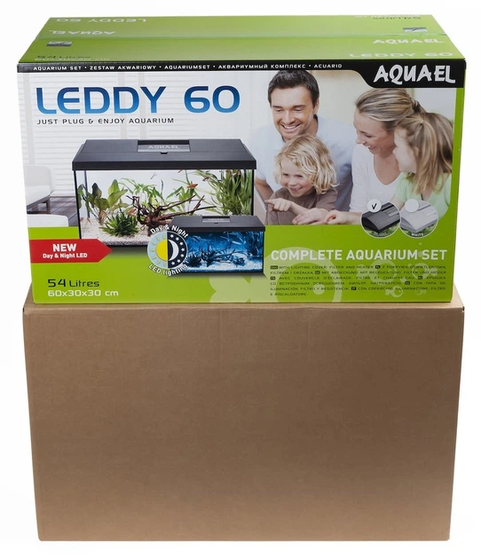 Zestaw akwariowy AquaEl Leddy 60 D N 2.0 EC X Czarny (5905546334976) - obraz 2