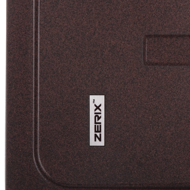 Мийка кухонна Zerix ZS-6243S-12 Коричнева (ZX4576) (00149709) - Фото 3 Мийка кухонна Zerix ZS-6243S-12 Коричнева (ZX4576) (00149709) - изображение 3