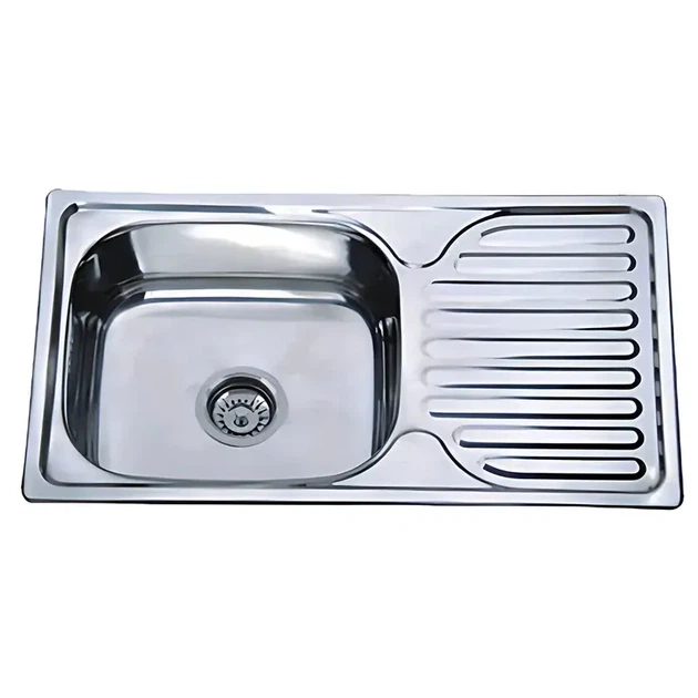 Мийка кухонна Zerix Z7642-08-180E (Satin) (ZX1602) (00149498) - Фото 1 Мийка кухонна Zerix Z7642-08-180E (Satin) (ZX1602) (00149498) - зображення 1