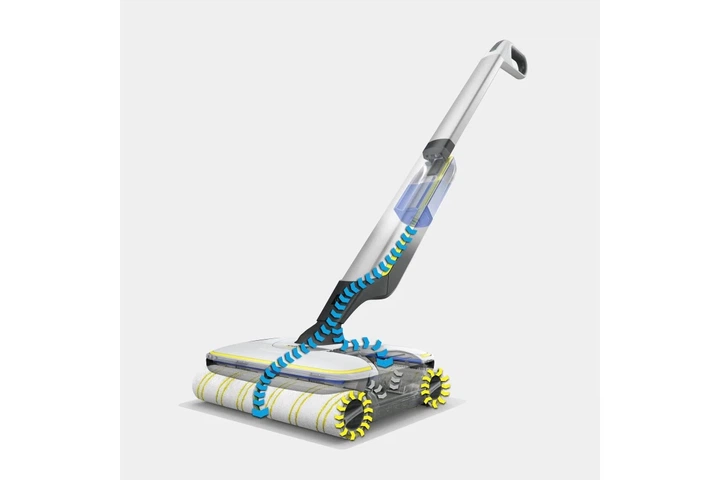 Підлогомийна машина Karcher FC 7 Cordless, вода -0,4л, автономія до 45хв, вага-4,3кг, срібний (00110750) - изображение 2