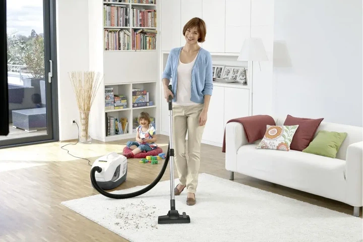 Пилосос Karcher миючий DS 6 Plus, 650Вт, контейнер -0,6л, вода -2 л, НЕРА, білий (00110755) - изображение 6