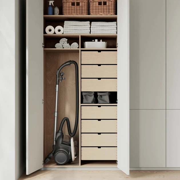 Пилосос Electrolux контейнерний, 700Вт, контейнер -1,6л, HEPA13, 6 насадок, білий (00113397) - изображение 12