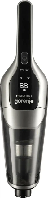 Пилосос Gorenje безпровідний, 132Вт, контейнер -0,6л, автономія до 55хв, вага-2,9кг, НЕРА, 2наса (00113416) - Фото 6 Пилосос Gorenje безпровідний, 132Вт, контейнер -0,6л, автономія до 55хв, вага-2,9кг, НЕРА, 2наса (00113416) - изображение 6