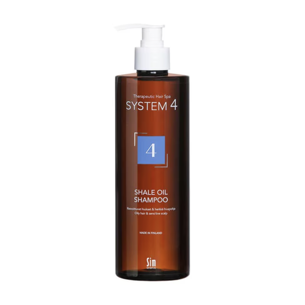 Шампунь для жирной кожи головы Sim Sensitive System 4 Shale Oil Shampoo 4 500 мл - изображение 2
