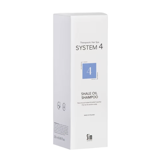 Шампунь для жирной кожи головы Sim Sensitive System 4 Shale Oil Shampoo 4 250 мл - изображение 2