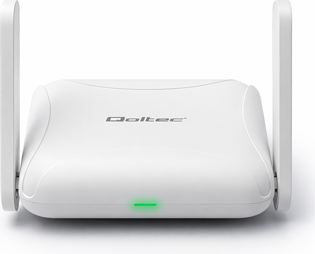 Router Qoltec Home & Travel 4G LTE Router with Wi-Fi 6 AX300 (5901878569802) - Zdjęcie 3 Router Qoltec Home & Travel 4G LTE Router with Wi-Fi 6 AX300 (5901878569802) - obraz 3