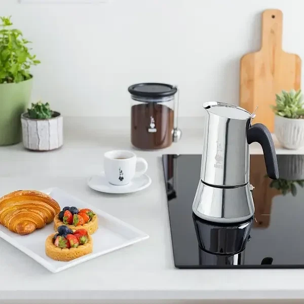 Кофеварка Bialei Venus Induction гейзерная на 2 чашки 85 мл. Store - Фото 7 Кофеварка Bialei Venus Induction гейзерная на 2 чашки 85 мл. Store - изображение 7