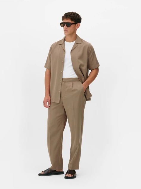Штани Primark бежево-сірий ROUAY158 2XL - Фото 1 Штани Primark бежево-сірий ROUAY158 2XL - изображение 1