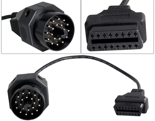 Перехідник BMW 20 pin на OBD2 16 pin - изображение 3