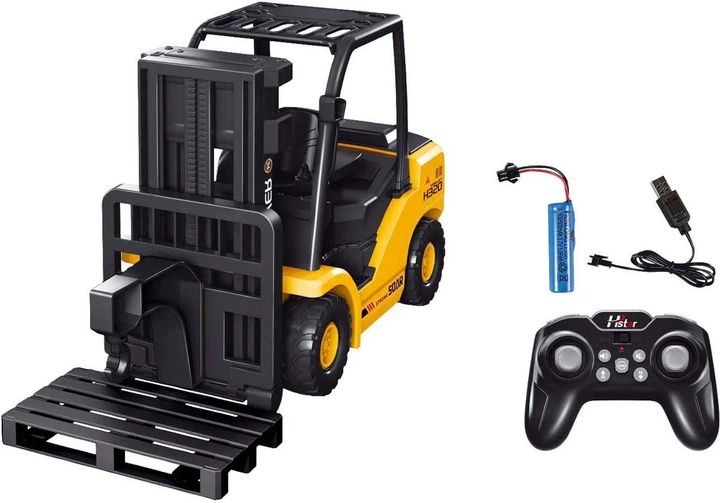 Auto zabawkowe Lobbes Wózek widłowy 7920732 (8713218062822) - obraz 2