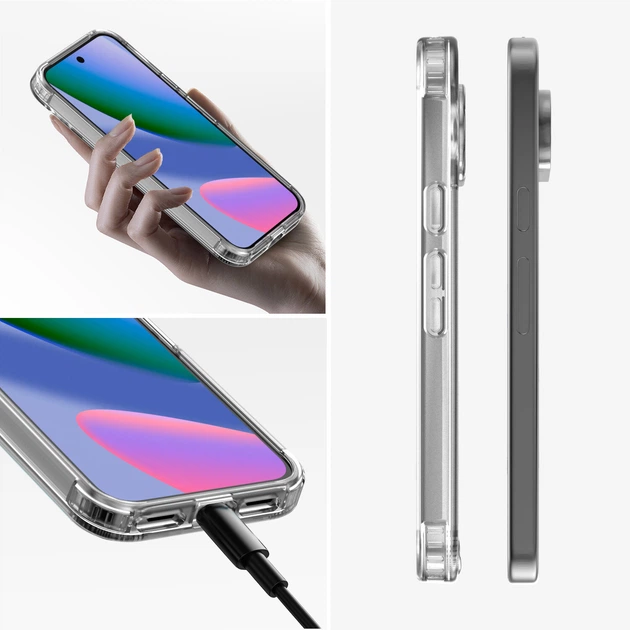 Набір для захисту 4smarts 360° Protection Set для Google Pixel 10 Pro Qi2 Transparent (4252011913022) - зображення 3