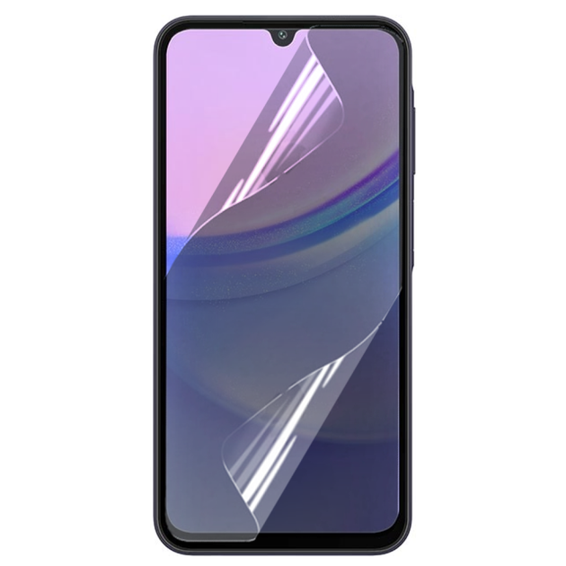 Противоударная гидрогелевая пленка Hydrogel Film для Samsung Galaxy A15 / A15 5G, Transparent - Фото 1 Противоударная гидрогелевая пленка Hydrogel Film для Samsung Galaxy A15 / A15 5G, Transparent - изображение 1