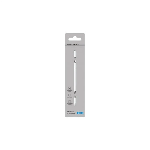 Стилус VENTION 3-in-1 Magnetic Stylus Pen White Aluminum Alloy Type (KQLW0) Vention KQLW0 939736 - Фото 3 Стилус VENTION 3-in-1 Magnetic Stylus Pen White Aluminum Alloy Type (KQLW0) Vention KQLW0 939736 - изображение 3