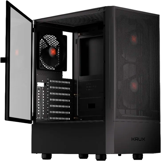 Obudowa Krux Nadir RGB Black (5903018667621) - obraz 2