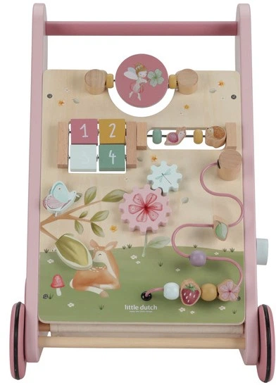 Дерев'яні розвиваючі ходунки-каталка Little Dutch Fairy Garden FSC (LD7332) (8713291773325) - зображення 2