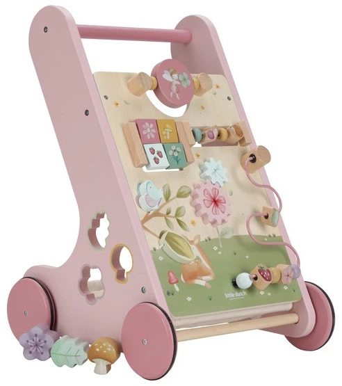 Дерев'яні розвиваючі ходунки-каталка Little Dutch Fairy Garden FSC (LD7332) (8713291773325) - зображення 5