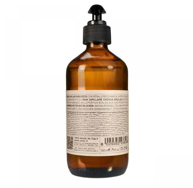 Шампунь для кучерявых волос OWAY Rolland Curly Hair Bath 240 мл - Фото 2 Шампунь для кучерявых волос OWAY Rolland Curly Hair Bath 240 мл - изображение 2