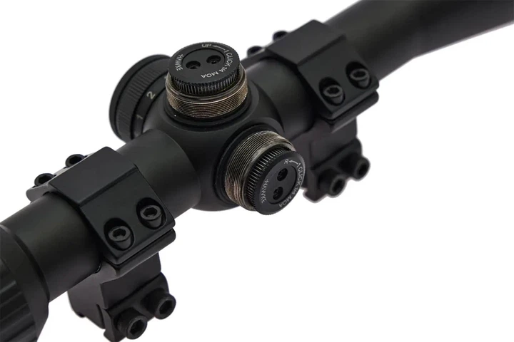 Прицел оптический Hawke Fast Mount 4-16x50 AO сетка Mil Dot с подсветкой. Кольца на Ласточкин хвост - изображение 9