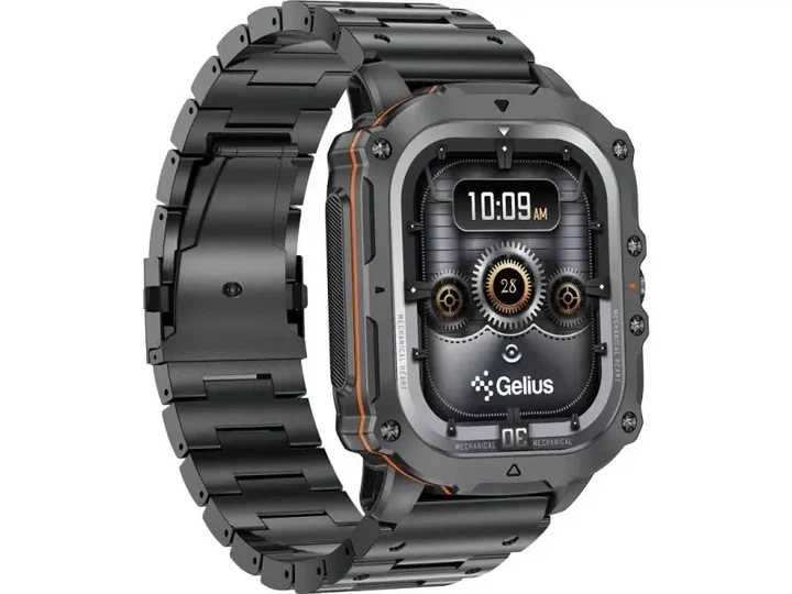 Смарт-часи Gelius Pro GP-SW016 (Tactical Heavy) Black Chrome - Фото 2 Смарт-часи Gelius Pro GP-SW016 (Tactical Heavy) Black Chrome - зображення 2